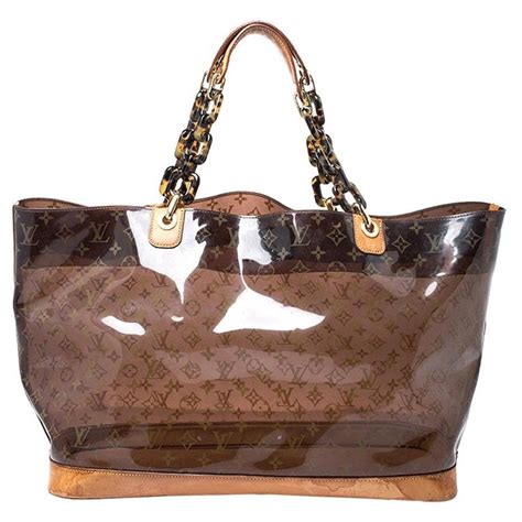 louis vuitton bags leather or vinyl|Louis Vuitton embossed leather bag.